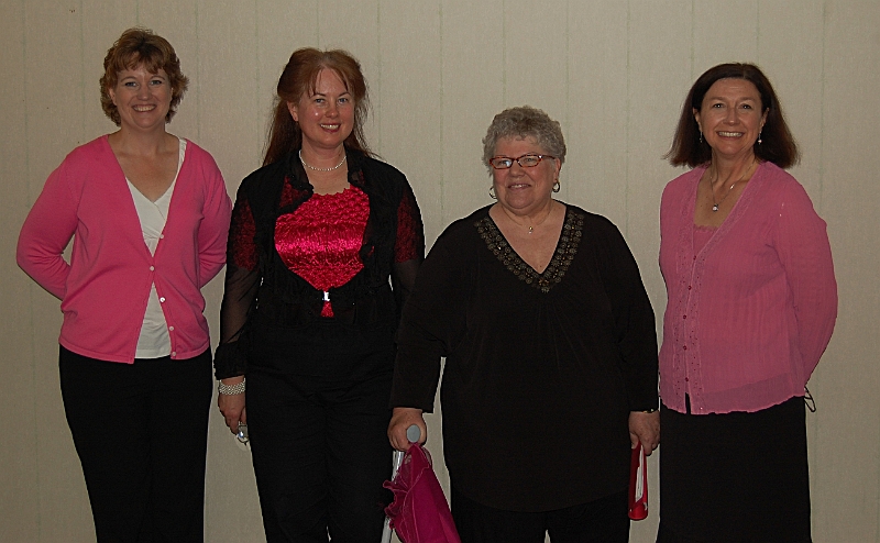dsc_2595.jpg - L-R Lori Yarborough, Mary Rose Preston, Julia Riley & Cathy Hutchings